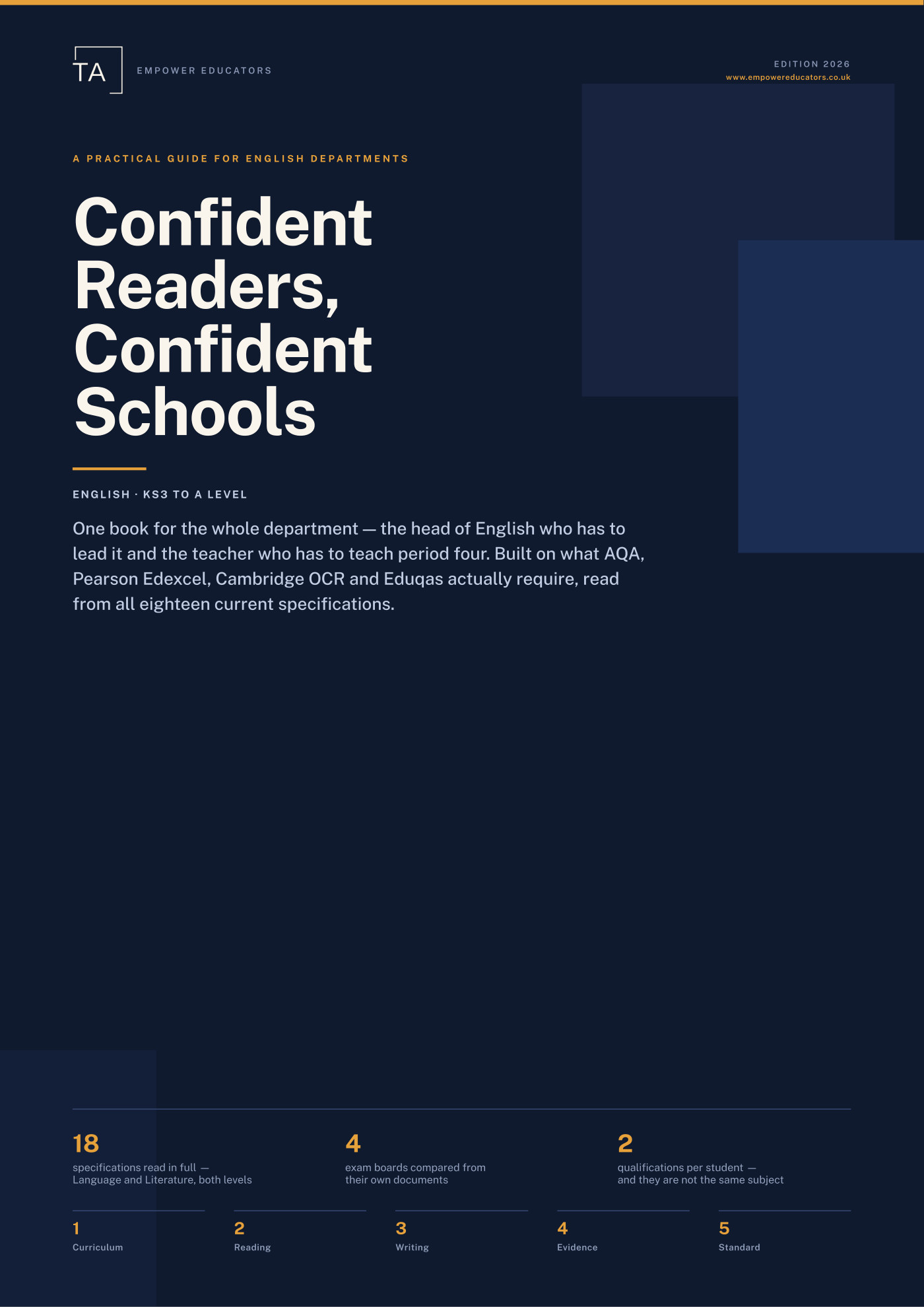 Cover of Confident Readers, Confident Schools