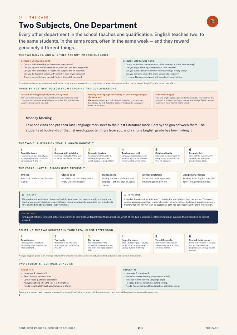 Page 3 of Confident Readers, Confident Schools