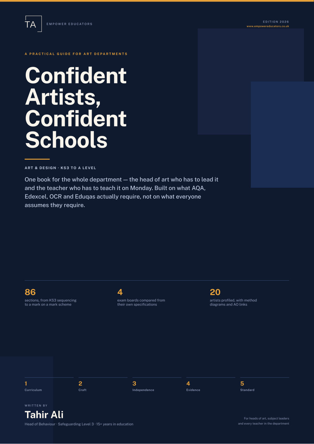 Page 1 of Confident Artists, Confident Schools