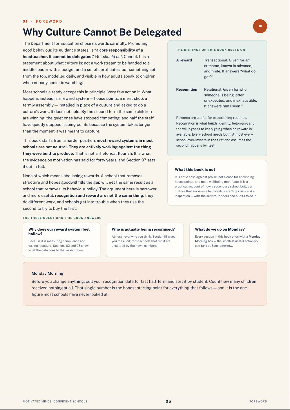 Page 5 of Motivated Minds, Confident Schools