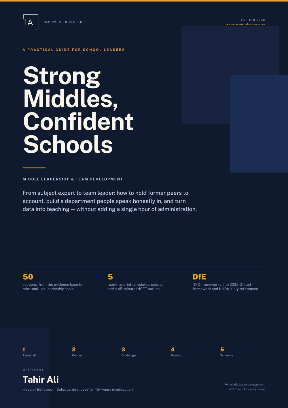 Page 1 of Strong Middles, Confident Schools