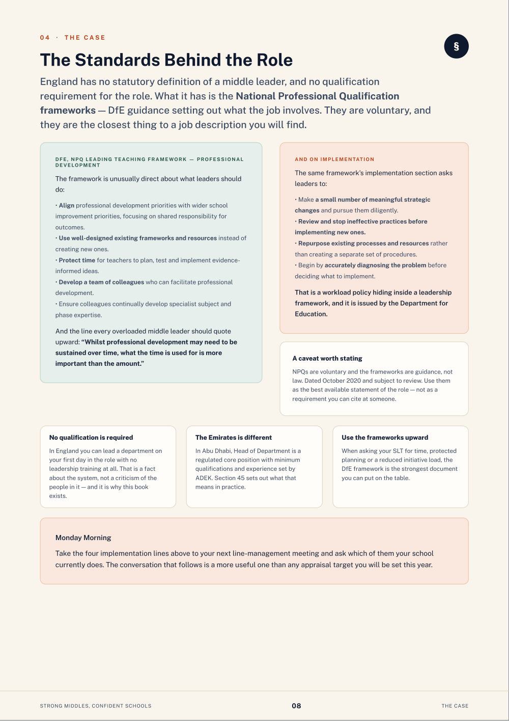 Page 8 of Strong Middles, Confident Schools