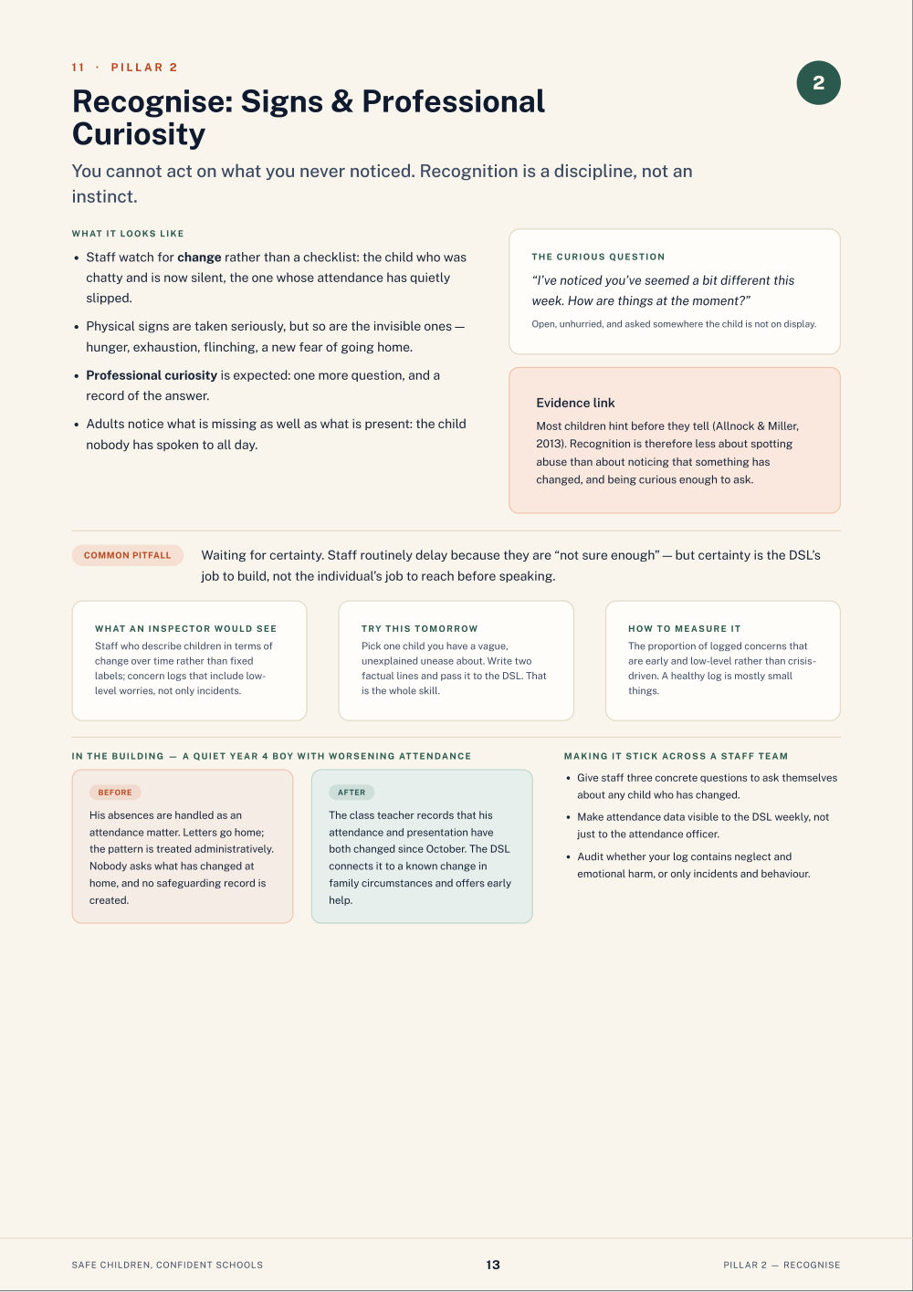 Page 13 of Safe Children, Confident Schools